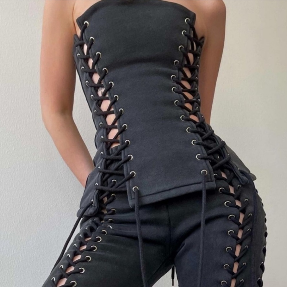 Hidden Cult Corset size XS goth punk corsetcore goblincore fetishcore